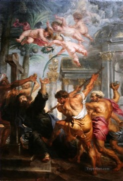  Martyrdom Art - Martyrdom of St Thomas Peter Paul Rubens
